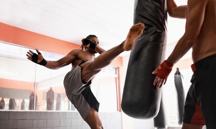 10 or One Month of Unlimited Kickboxing Classes at RED Condition Fitness (Up to 66% Off)