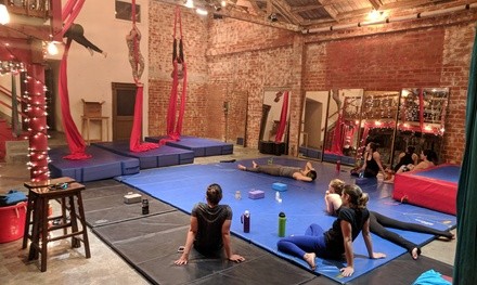 Five-Class Card Valid for Introduction to Aerial Fitness Class at The Aerial House (Up to 46% Off)