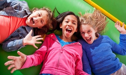 Three or Five Vouchers, Each Good for One Open Play Pass and $5 Game Card at The Zone (Up to 40% Off)