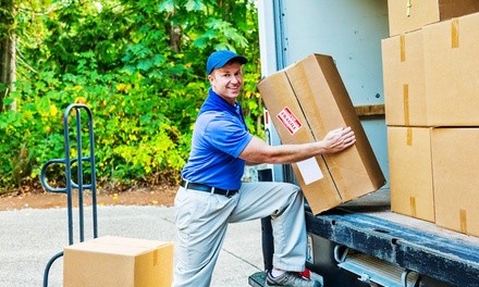 Two or Four Hours of Moving Services with Three Movers and a Truck from Elite Furniture Moving (Up to 50% Off)