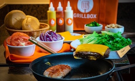 Ready-to-Grill Food from GrillBox (Up to 40% Off). Three Options Available.