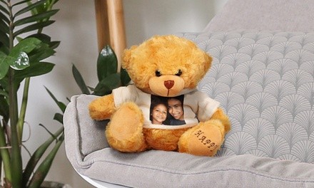 Personalized Plush Teddy Bear from Printerpix (Up to 95% Off)