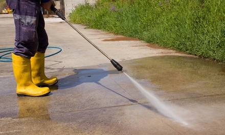 Pressure Washing for Pool Deck or Driveway from Spotlight Pressure Cleaning and Pool Services (Up to 46% Off)