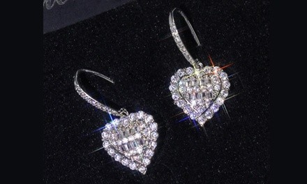 Leo Rosi Women's Love Heart Earrings