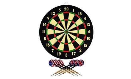 Dart Game Set with 6 Darts & Board