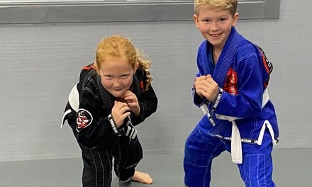 One Month of Kids Kickboxing or Brazilian Jiu-Jitsu Classes at Lock Down Brazilian Jiu-Jitsu (Up to 37% Off)