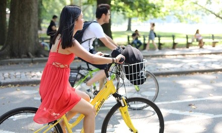 Two- or Four-Hour Bike Ride for One or Two from Must See Central Park - Bike Rentals  (Up to 56% Off) 