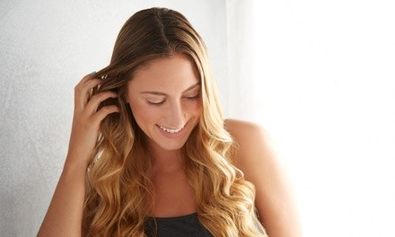 Haircut, Conditioning, Blowdry, Color, and Keratin at Millionaire Hair Salon (Up to 56% Off). Four Options.