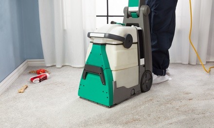 Professional Carpet Cleaning for Three or Five Rooms from HVAC Rescue Team (Up to 68% Off)