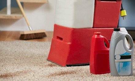 Carpet Cleaning for One or Two Rooms with Carpet Protector and Sanitizing from Elite Care (Up to 35% Off)