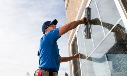 Interior and Exterior Window Cleaning for Up to 15 or 20 Windows from Home Shine (Up to 57% Off)