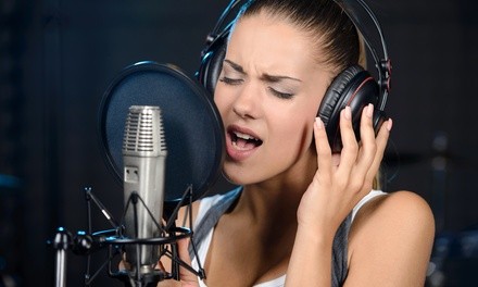 One or Two 60-Minute Private Voice Lessons from Moorea Music Pele Productions (Up to 63% Off)