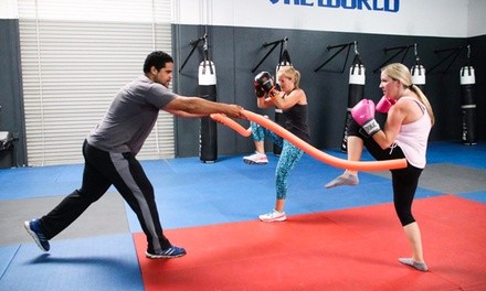 Five or Ten Core Kickboxing Classes at One World Self Defense And Fitness (Up to 50% Off)
