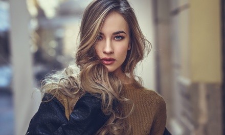 Haircut and Blow-Dry with Optional Highlights or Color from Carolyn Stuart at Allure Grand Salon (Up to 32% Off)