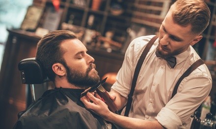 Men's Haircut with Optional Shampoo at Mysteriasmanes (Up to 49% Off)