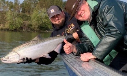 Salmon Fishing Charter for Up to Two or Four at Reel Obsession Fishing Guide Service (Up to 28% Off)