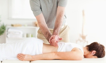 Chiropractic Package at Chiropractic Family & Sports Injury Center (Up to 91% Off). Three Options Available.