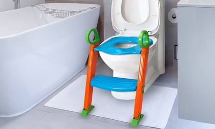 Portable Folding Kids Potty Training Seat with Step Stool Ladder