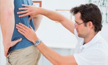 Chiropractic Exam with One Adjustment and 30-Minute Massage at The Chiropractor (86% Off)