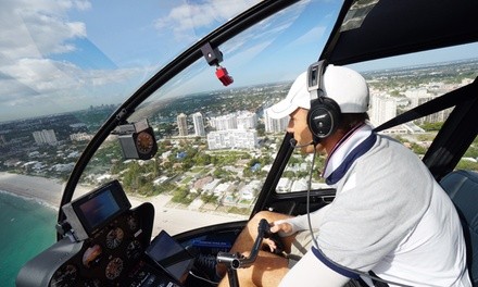 Helicopter Tour for Two, or Three People at Fly4Less (Up to 34% Off)