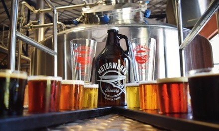 Beer Tasting Bundle for Two, Four, or Six at Motorworks Brewing Orlando (Up to 53% Off)