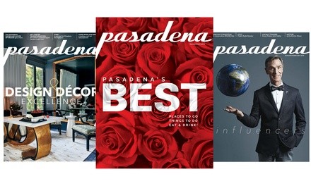 One- or Two-Year Subscription to Pasadena Magazine (Up to 46% Off)