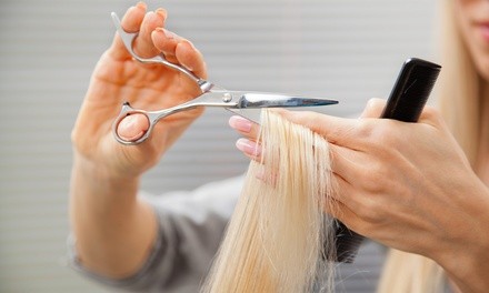 Haircut, Scalp Treatments, Gloss, and More at Origin Salon Spa (Up to 37% Off). Two Options Available.