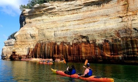 $95 for Two-Hour Kayak Miner’s Castle & Caves Tour for One from Pictured Rocks Adventure ($130 Value)