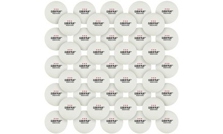 Ping Pong 3-Star Premium Tournament Grade Table Tennis Balls Pack of 50