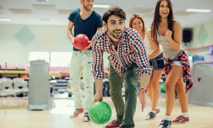One Bowling Game with Shoe Rental and Large Sodas for up to Four People at Turkey Foot Lanes (Up to 40% Off)