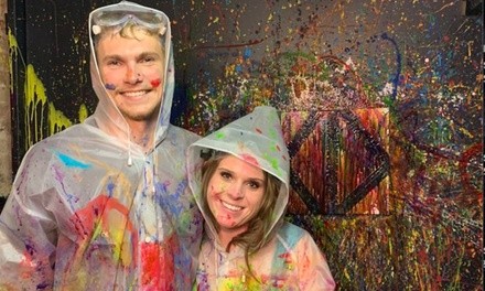 30-Minute Splatter Me Silly Kiddy or 60-Minute Date Night Session for Two at Pipe & Palette