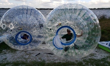 15-Minute Premium Zorb Session or Deluxe Adventure Pack at Lakeside Watersport Rentals (Up to 47% Off)