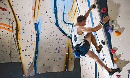 $109 for One-Month Climbing Membership Including Gear Rental at Grotto Climbing & Yoga ($165 Value)