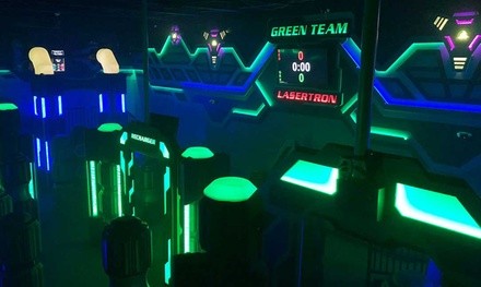 Two 6-Minute Sessions of Galaxy Warz Ultimate Laser Tag for Two, Four, or Six People at Pinballz (Up to 50% Off)