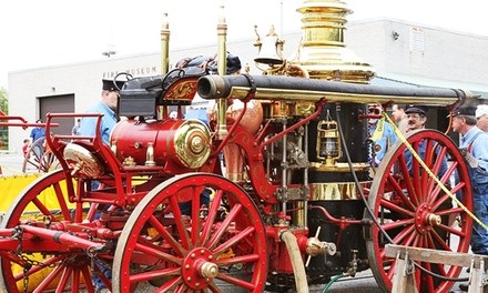 Fire Museum of Maryland Visit for Two Adults and One Kid or One Adult and Two Kids (Up to 50% Off)  