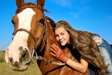 30% Off One Hour Introduction to Horseback Riding Lesson