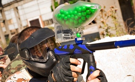 Paintball Package for One, Two, or Five with Gear Rental at Giant Paintball (Up to 58% Off)