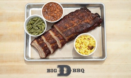 $9 for $13 Towards Food and Drink for Takeout and Dine-In (If Available) at Big D Barbecue