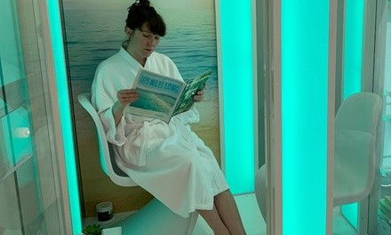 One or Three Halo Therapy Sessions for One or Two at VIVE Float Studio (Up to 43% Off)