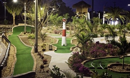 Mini Golf for Two or Four or Laser Tag for Four or Six at Tropical Breeze Fun Park (Up to 25% Off)