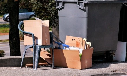 Hauling and Junk Removal or Outdoor Window Cleaning from Sam's Cleaning and Hauling Land (Up to 50% Off)