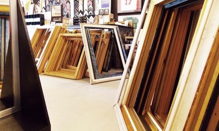 Custom Framing at Frames USA & Art Gallery (Up to 60% Off)