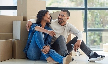 Moving Services from New Start Moving (Up to 54% Off). Three Options Available.