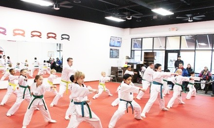 Up to 89% Off on Martial Arts Training for Kids at Master Kim's World Class Tae Kwon Do & Family Martial Arts, L.L.C.