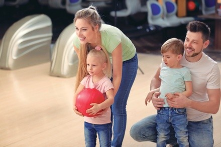 $42.50 For A Family Fun Package Of 8 Games, 4 Shoe Rentals, 1 Large Basket Of Fries & 1 Pitcher Of Soda (Reg. $85)