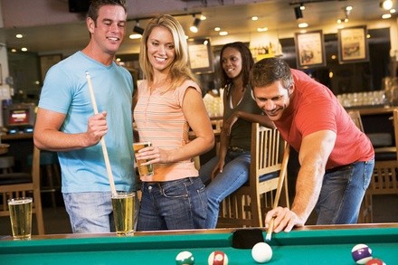 $22.50 For 2 Hours Of Pool, 1 Large Cheese Pizza & 1 Pitcher Of Soda For 2 (Reg. $45)