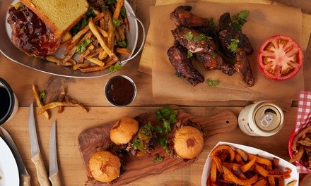 $14 for $20 Toward Food and Drink at ON Q Smokehouse Grill