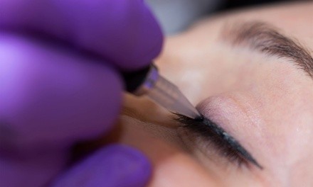 Permanent Upper or Lower Eyeliner, or Both at LipLash Organic Spa (Up to 54% Off)