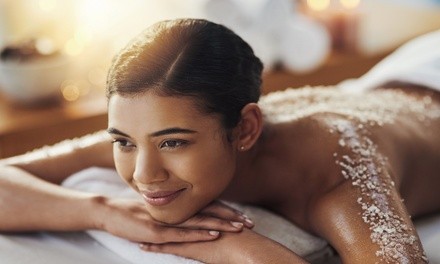 One 60-Minute Massage with Customized or Back Facial at The Suite Spa (Up to 61% Off)