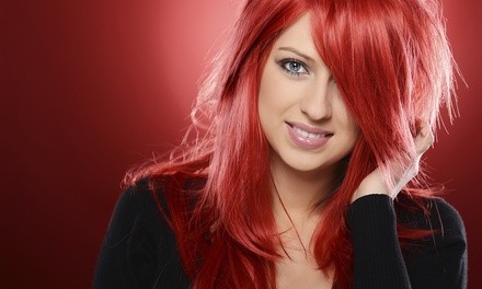 Cut and Shampoo with Optional Single Color at La Bellezza Hair Salon & Spa (63% Off)